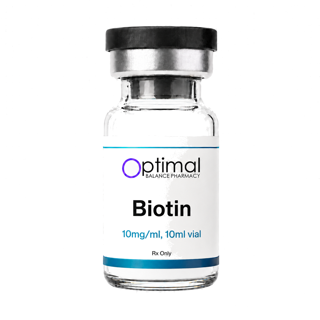 Biotin injectable vial compounded by Optimal Balance Pharmacy for RxPepsDirect