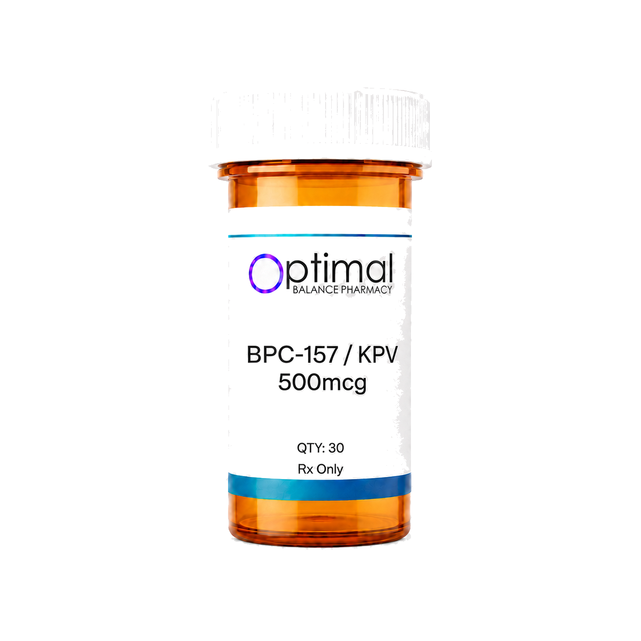 BPC-157 and KPV oral capsules compounded by Optimal Balance Pharmacy for RxPepsDirect