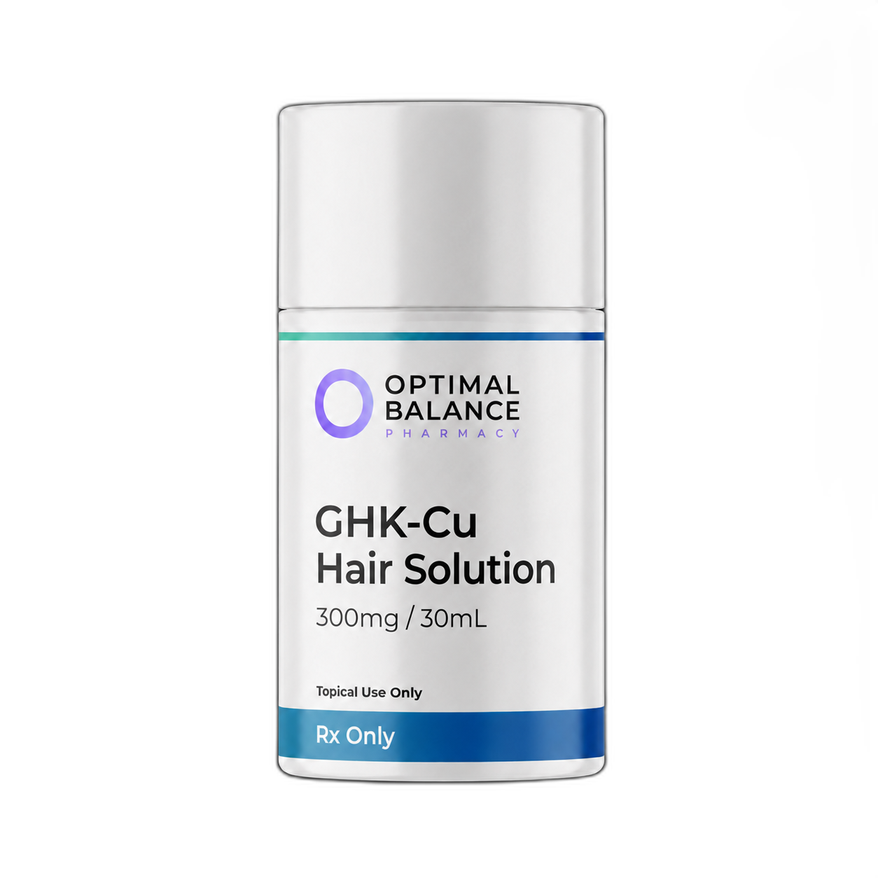 GHK-Cu 1% Hair Restoration Solution dispensed by Optimal Balance Pharmacy