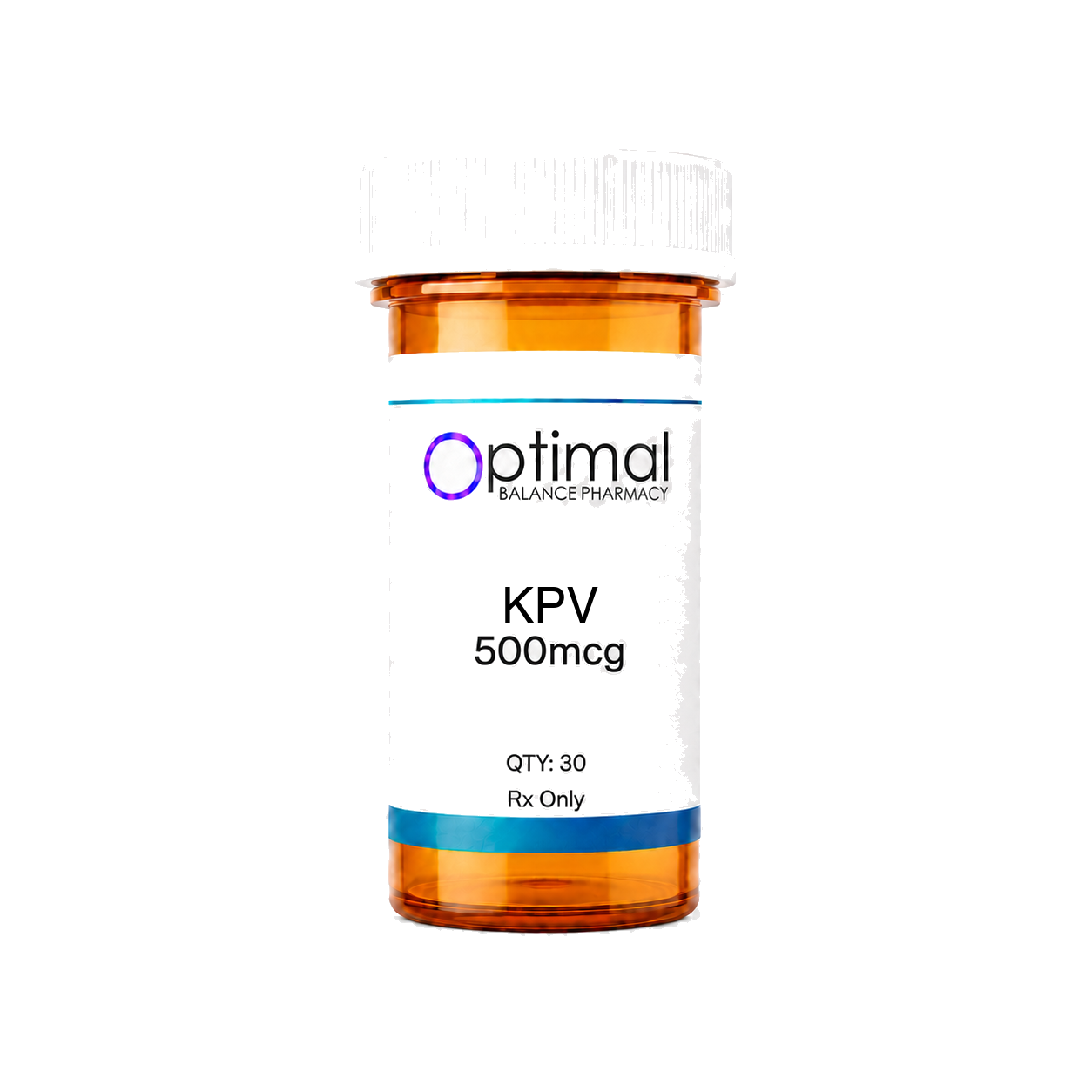 KPV 500mcg oral capsules compounded by Optimal Balance Pharmacy for Rx Peps Direct