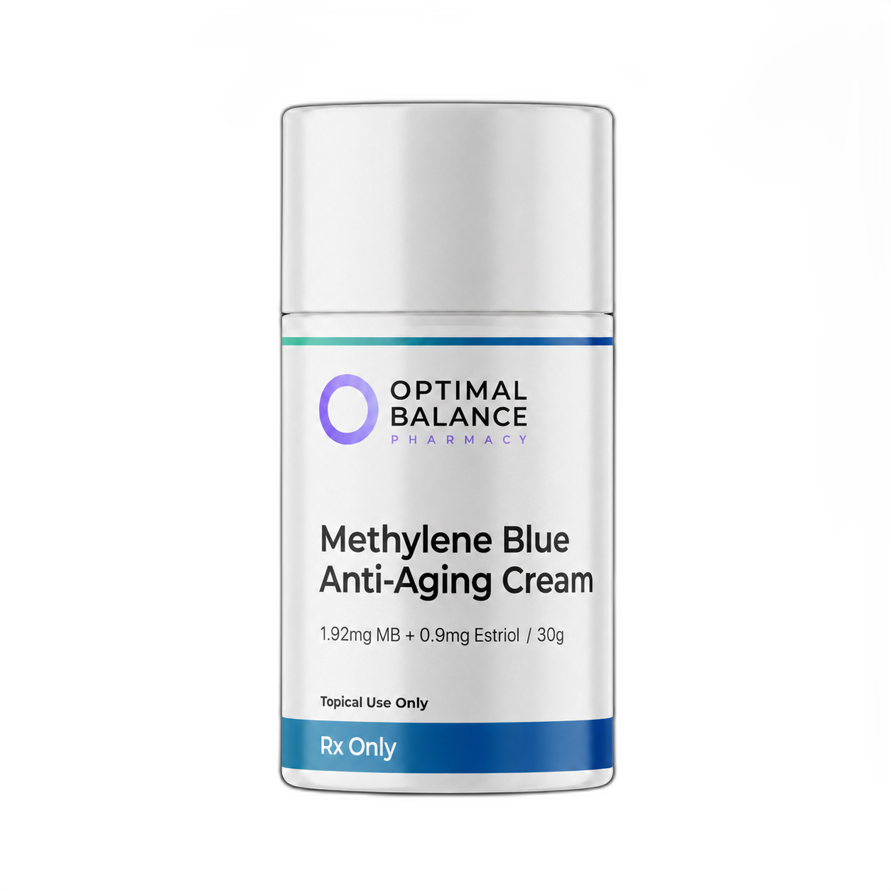 Methylene Blue Anti-Aging Cream dispensed by Optimal Balance Pharmacy